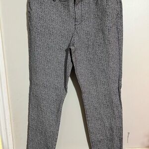 Men's Gray Herringbone Pants